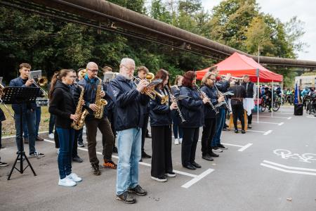 Otvoritev kolesarske CE-SˇT-SˇE-129